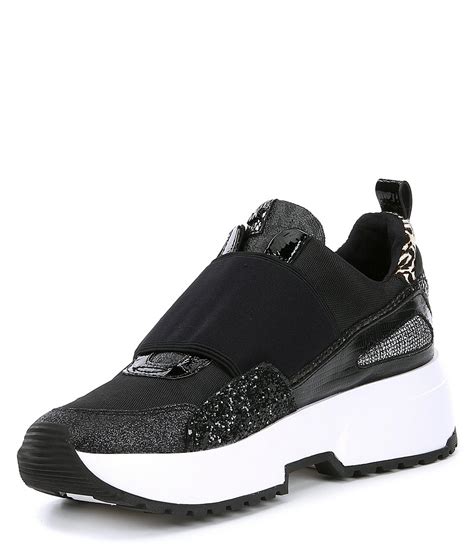 michael michael kors cosmo sneakers black